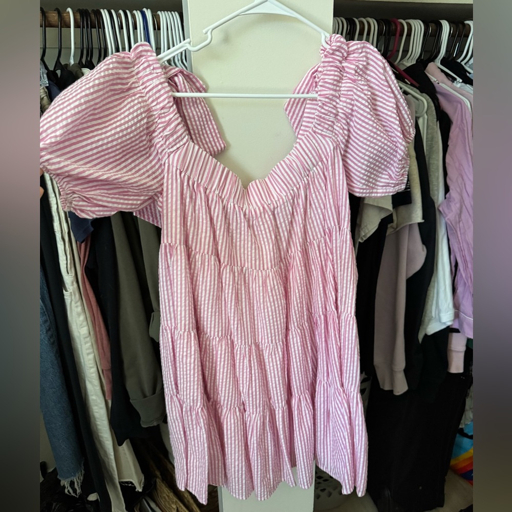 Off the shoulder dress